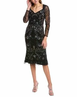 Discount 🥰 Adrianna Papell Embellished Cocktail 👗 Dress for 👩 women ❤️