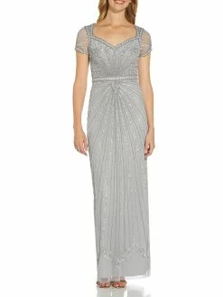 Best reviews of ๐ฅ Adrianna Papell ๐ฉ Womens Beaded Cut-Out Evening ๐ Dress ๐งจ
