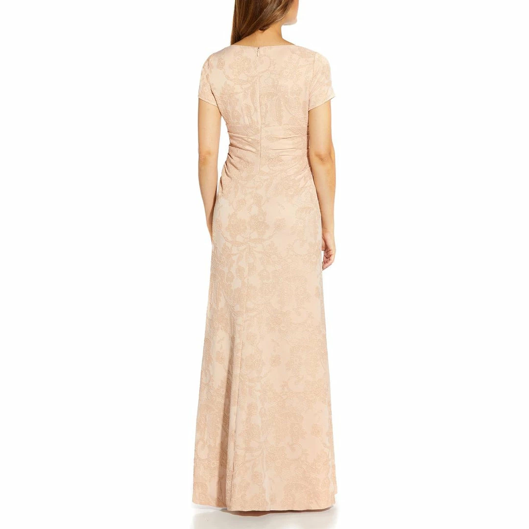 Promo ๐ Adrianna Papell ๐ฉ Womens Metallic Maxi Evening ๐ Dress ๐ฅ - Image 2