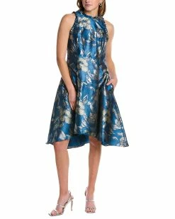 Flash Sale 🧨 Adrianna Papell Jacquard A-Line 👗 Dress for 👩 women ✔️