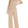 Best Sale 🔔 Adrianna Papell Petites 👩 Womens Metallic Draped Jumpsuit 🛒