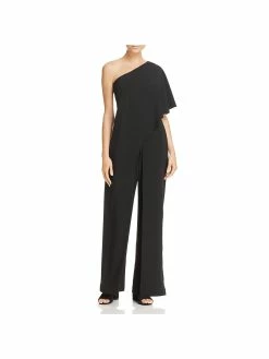 Buy 😍 Adrianna Papell 👩 Womens One Shoulder Draped Jumpsuit 🥰