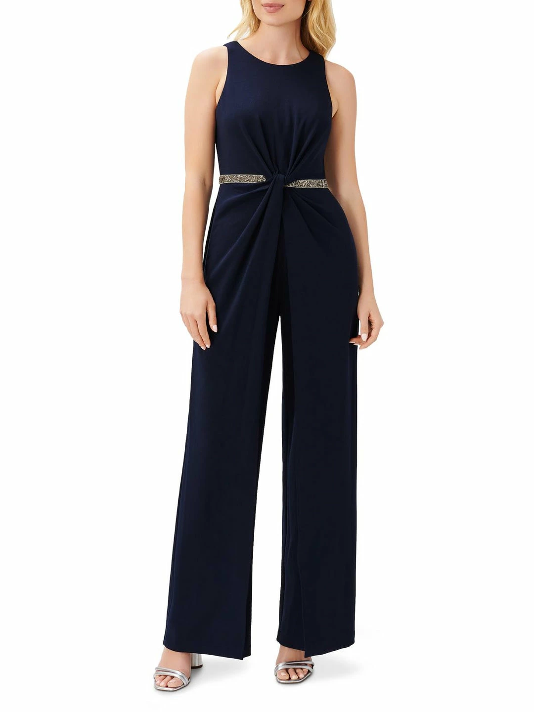 Best reviews of โ Adrianna Papell ๐ฉ Womens Crepe Embellished Jumpsuit ๐