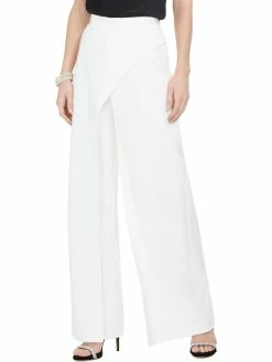 Best Pirce 🛒 Adrianna Papell 👩 Womens Crepe Knit 👗 Dress Pants ⌛