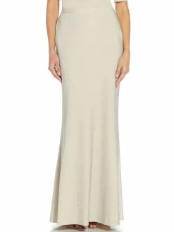 Brand new ✔️ Adrianna Papell 👩 Womens Metallic Mermaid A-Line 👗 Skirt 😉