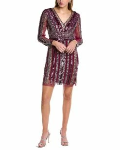 Best deal 🌟 Adrianna Papell Embellished Cocktail 👗 Dress for 👩 women 🎉
