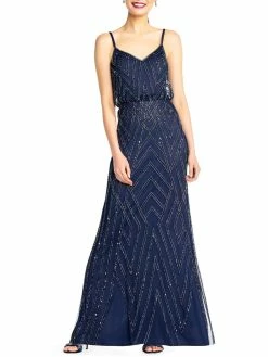 Best reviews of ✔️ Adrianna Papell 👩 Womens Beaded Blouson Evening 👗 Dress 🌟