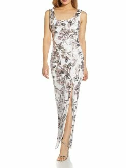 Buy ๐ Adrianna Papell ๐ฉ Womens Floral Prom Evening ๐ Dress ๐