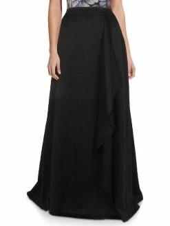 Discount 👍 Adrianna Papell Petites 👩 Womens Side Slit Long Maxi 👗 Skirt 🛒