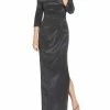 Best deal ✔️ Adrianna Papell 👩 Womens Metallic Column Evening 👗 Dress 🤩
