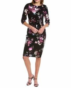 Hot Sale ❤️ Adrianna Papell Tie Waist Sheath 👗 Dress for 👩 women 🥰