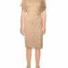 Buy 😍 Adrianna Papell 👩 Womens Mesh Embellished Cocktail and Party 👗 Dress 😍