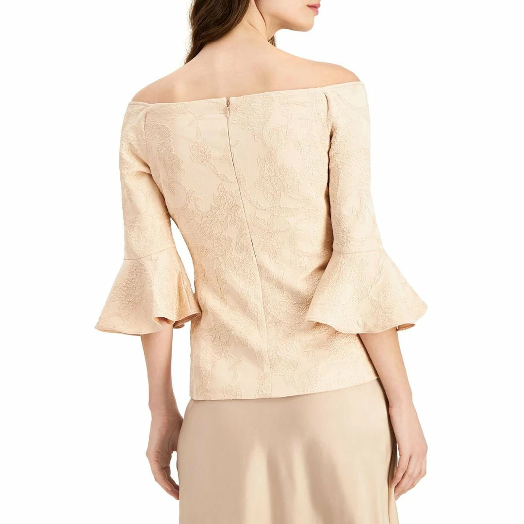 Wholesale ๐ Adrianna Papell ๐ฉ Womens Metallic Off-The-Shoulder Knit Top ๐ - Image 2