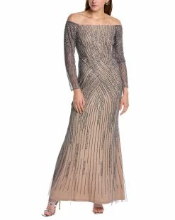 Cheapest 🥰 Adrianna Papell Beaded Maxi 👗 Dress for 👩 women ⭐