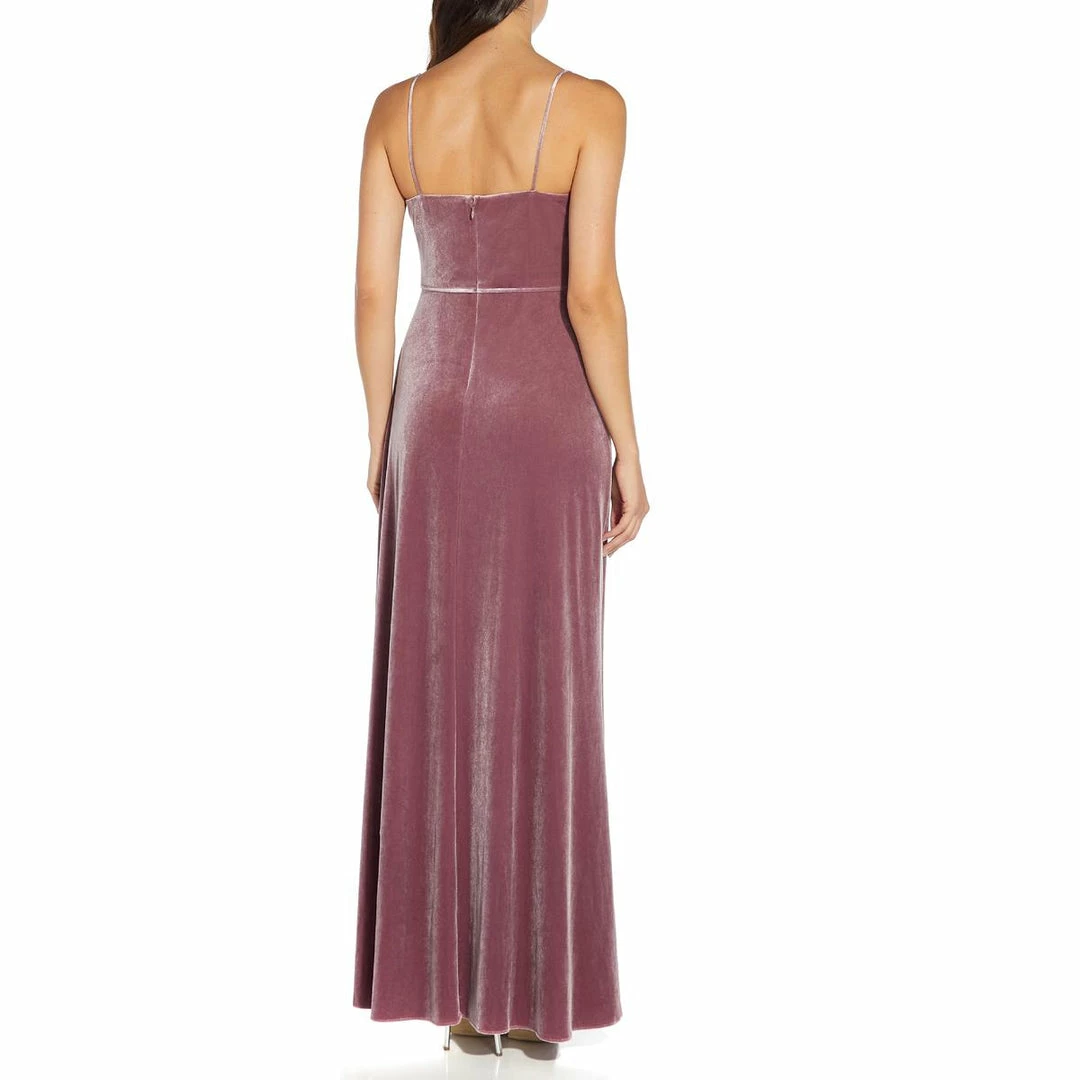Best Sale โจ Adrianna Papell ๐ฉ Womens Velvet Maxi Evening ๐ Dress ๐ฅฐ - Image 2