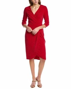 New ❤️ Adrianna Papell Wrap 👗 Dress for 👩 women 🤩