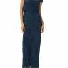 Outlet 🎁 Adrianna Papell 👩 Womens Embroidered Tea-Length Evening 👗 Dress 🤩