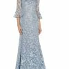 Budget ✨ Adrianna Papell 👩 Womens Embroidered Prom Evening 👗 Dress 🛒