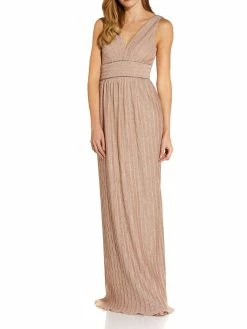 Coupon ๐ Adrianna Papell ๐ฉ Womens Embellished Maxi Evening ๐ Dress โ๏ธ