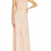 Flash Sale 🎉 Adrianna Papell 👩 Womens Embellished Prom Evening 👗 Dress 🎉