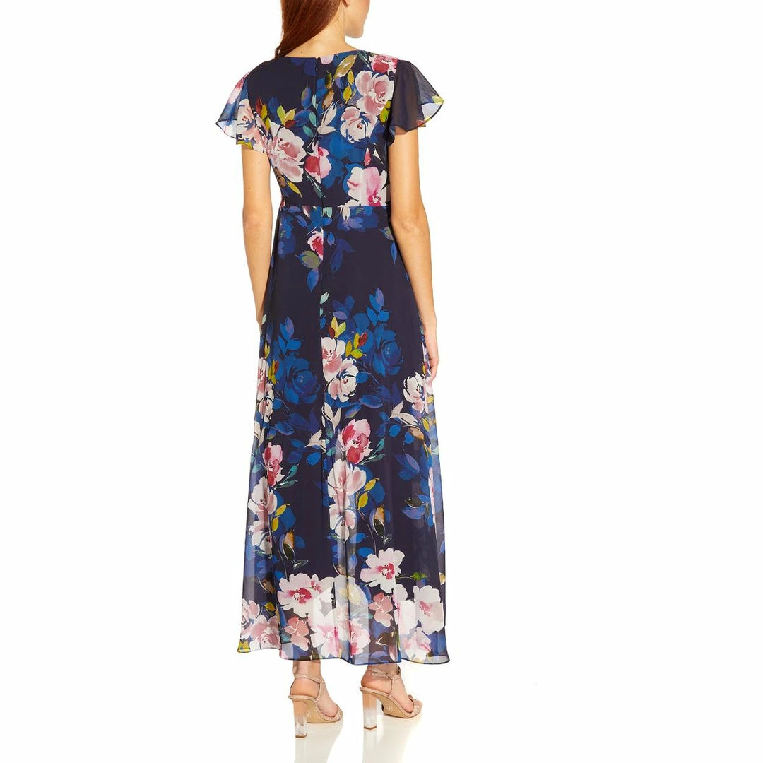 Budget ๐ฅฐ Adrianna Papell ๐ฉ Womens Floral Overlay Jumpsuit ๐ - Image 2