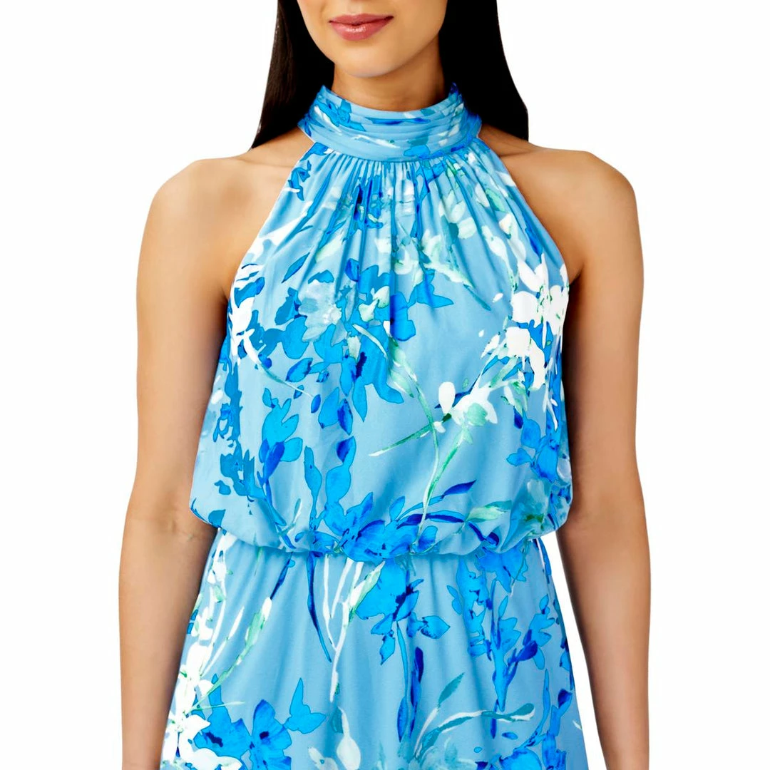 Best reviews of ๐ Adrianna Papell ๐ฉ Womens Floral Midi Halter ๐ Dress ๐ - Image 2