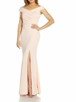 Best deal 🔔 Adrianna Papell 👩 Womens Off-The-Shoulder Maxi Evening 👗 Dress ⌛