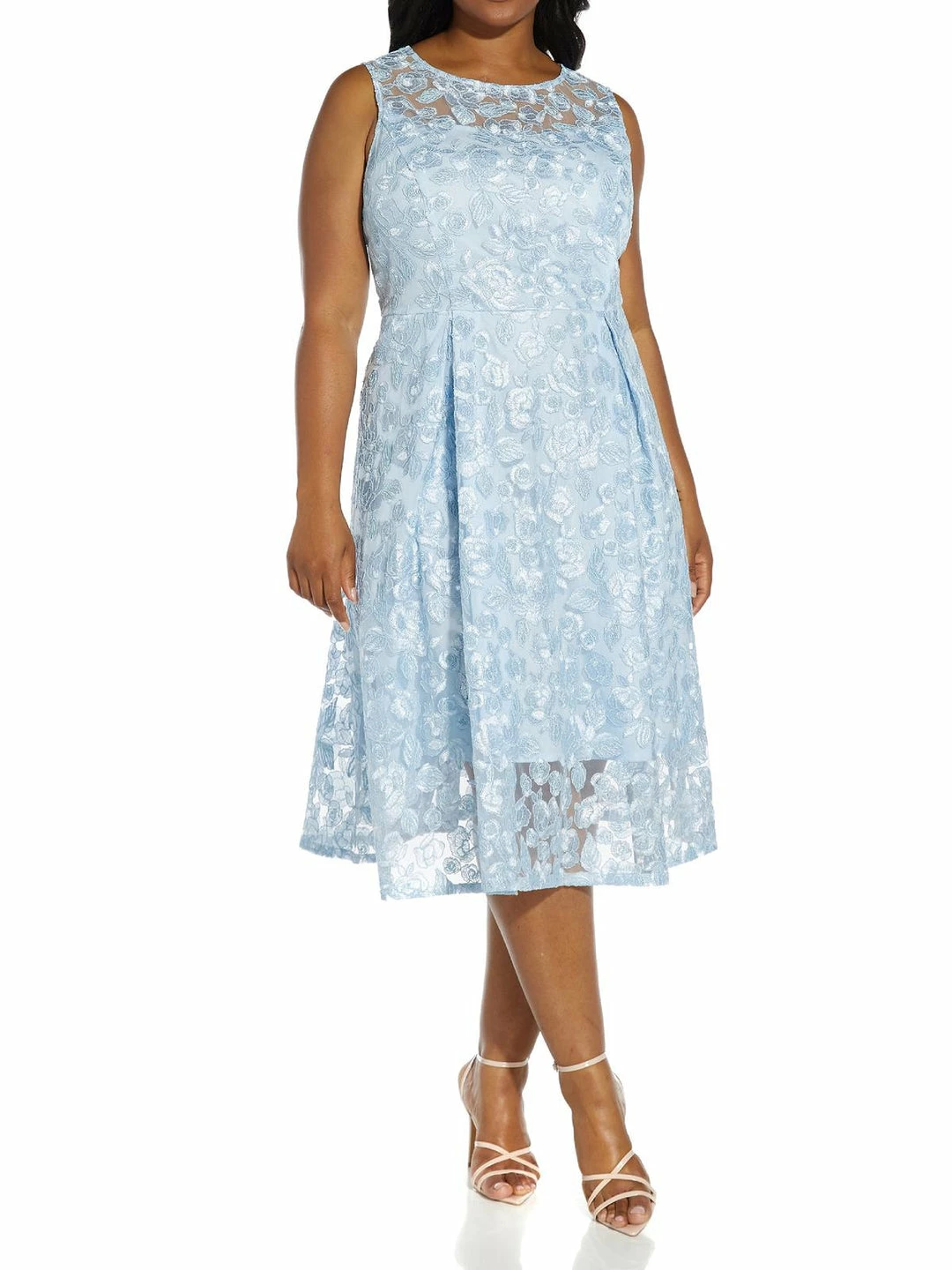 Best reviews of 👏 Adrianna Papell Plus 👩 Womens Burnout Maxi Cocktail and Party 👗 Dress 😀 - Image 3