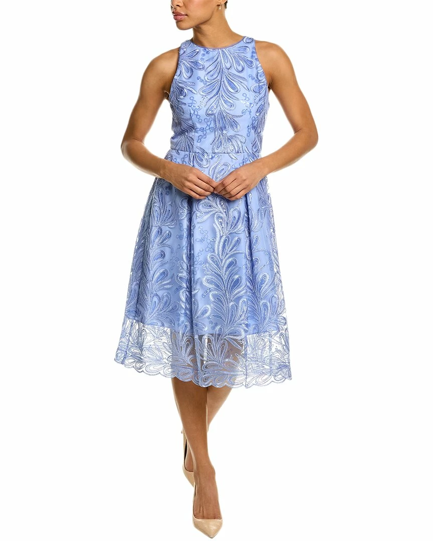 Brand new ๐ Adrianna Papell Embroidered A-Line ๐ Dress for ๐ฉ women ๐